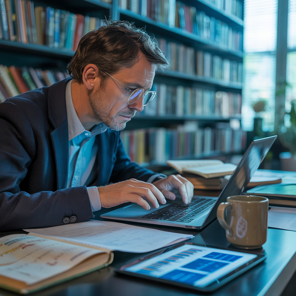 Docente implementando IA en su práctica